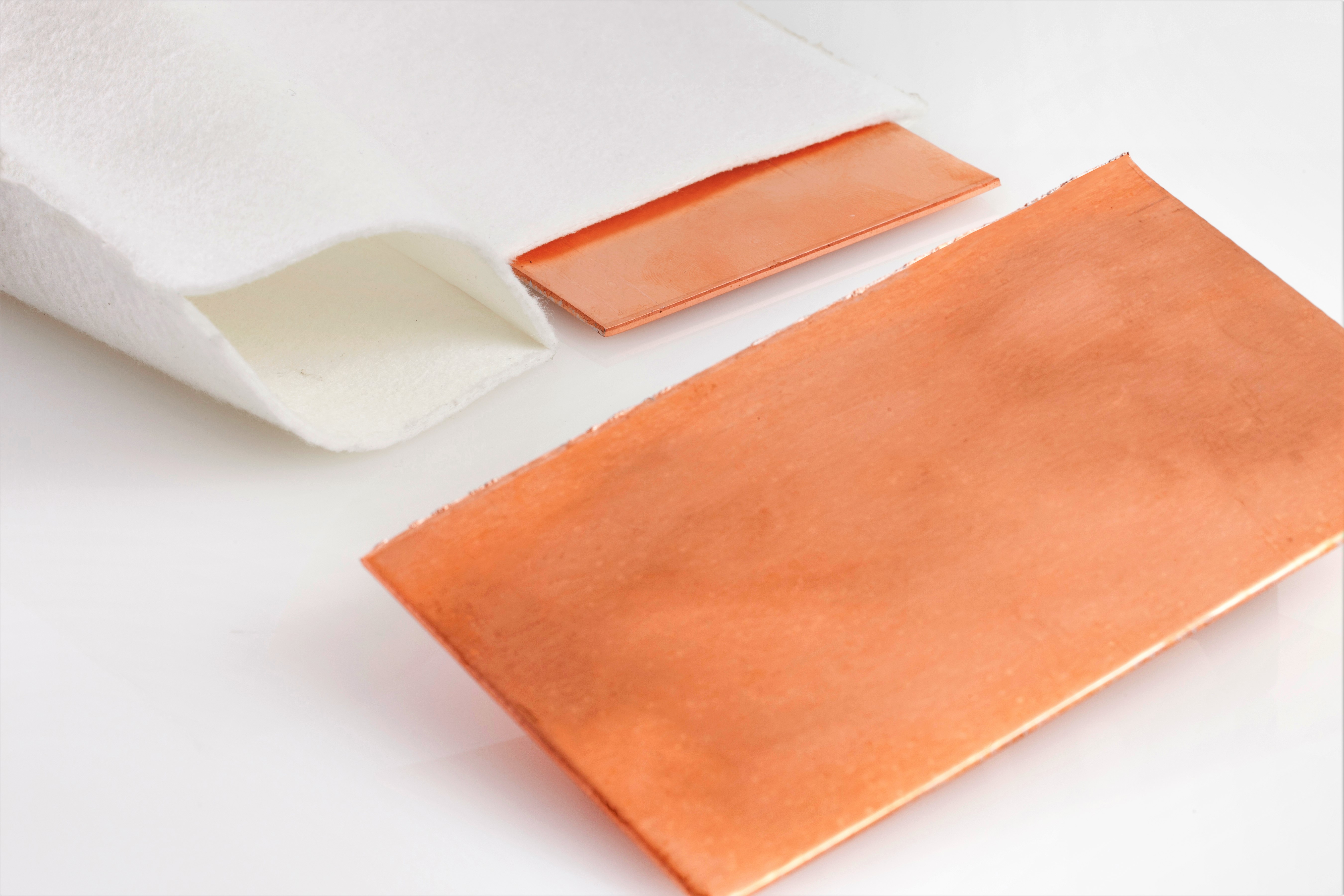 PDO Flat Copper Tank Anode Set of two PDO Flat Copper Tank Anodes and two high-quality anode bags